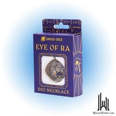 SIRIUS DICE EYE OF RA D20 NECKLACE